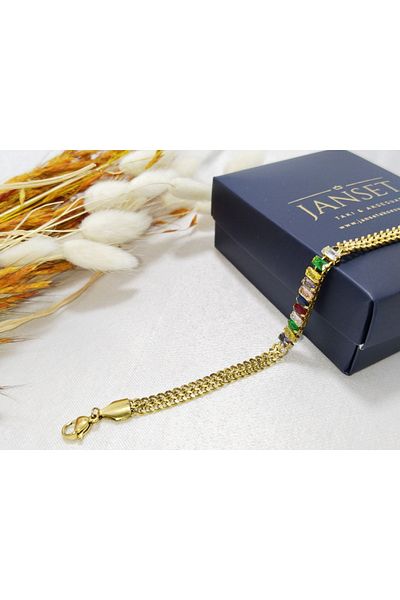Janset Color Water Road Steel Bracelet