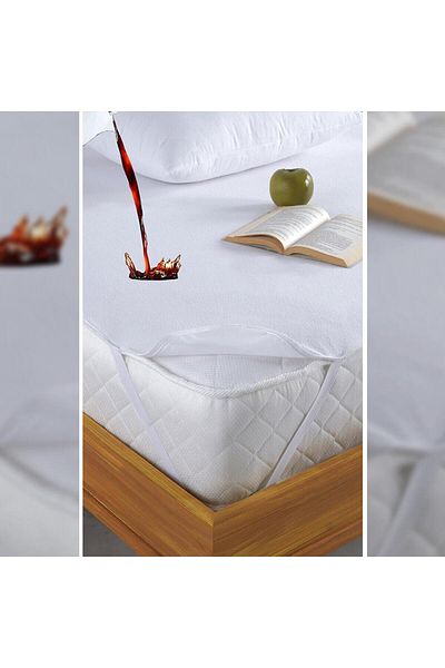 T.Concept Saltele Duble Bumbac Moale Alb 200x200 Cm