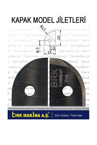 KAPAK MODEL FREZE JİLET