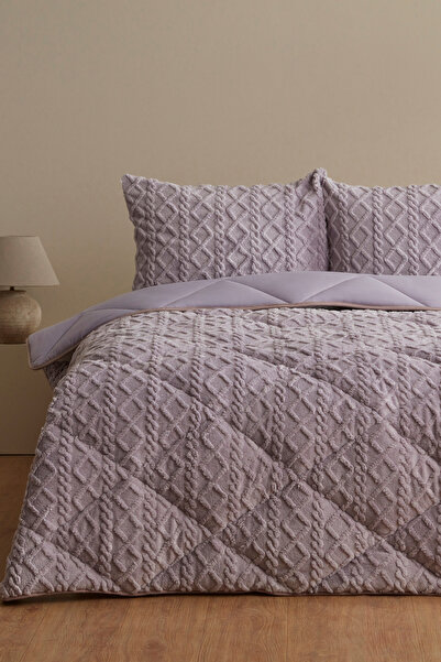 Sarah Anderson Softy Çift Kişilik Comfort Set Lila