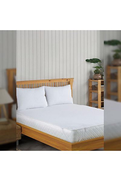 T.Concept Saltele Duble Bumbac Moale Alb 200x200 Cm
