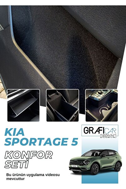 GRAFİCAR مجموعة الراحة لكيا سبورتاج 5/NQ5 - غطاء قماشي - منتج للعزل بعد 2021