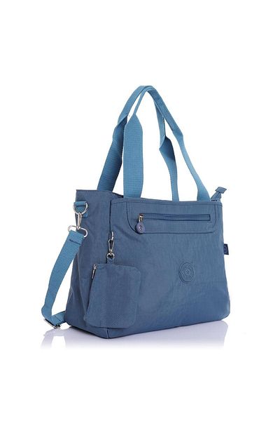 Getcho Geantă de umăr Tuder Impermeabil Crinkle Fabric pentru femei