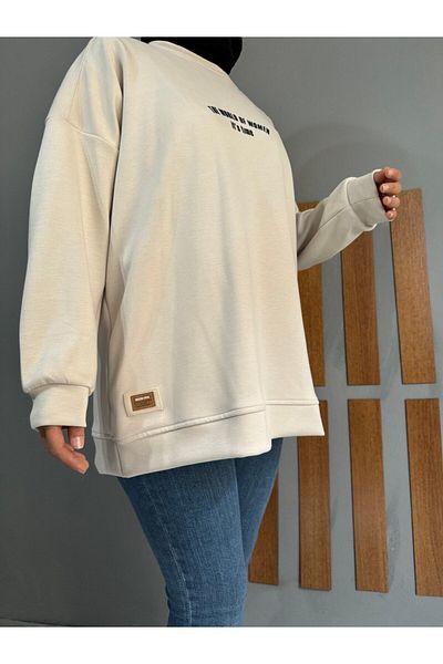 SMN Hijab Printed Oversize Tunic