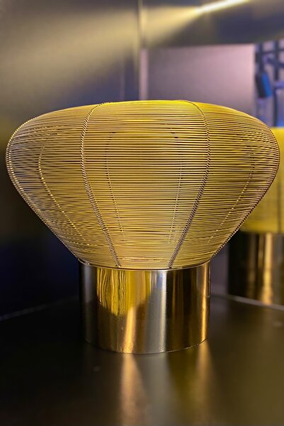 Lucky Art Gold Telli Şamdan/Mumluk