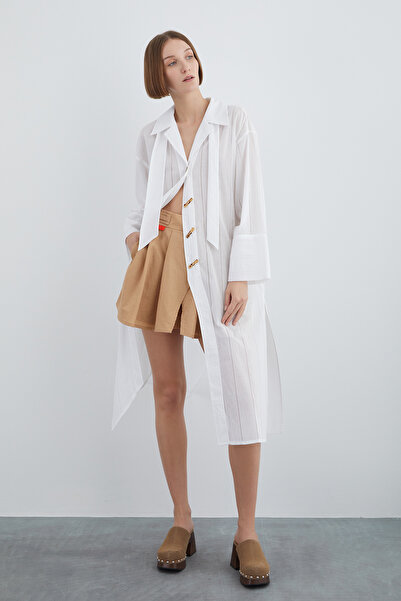 GİZİA Nakış Detaylı Yırtmaçlı Ceket