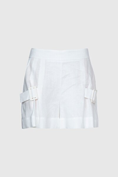GİZİA Pileli Ekru Şort