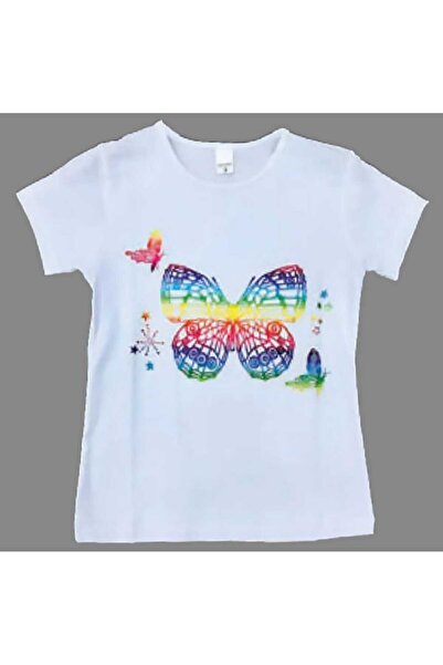 MaviMoure Tricou de spectacol cu mânecă scurtă pentru copil de sex feminin 23...