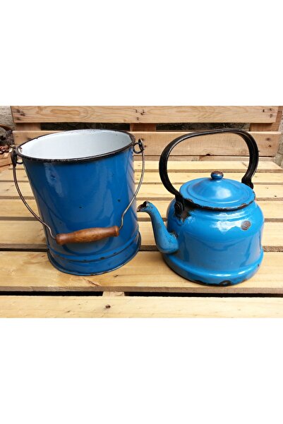 BEGÜLDAN Mavi Çaydanlık-kova