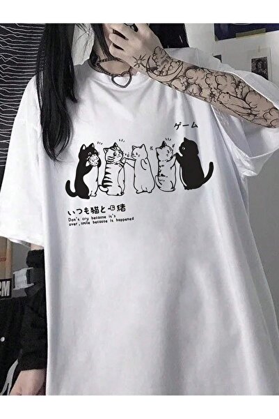 Jose Clothing Μπλουζάκι Unisex Λευκό με τύπωμα Οργανικό Βαμβάκι oversized