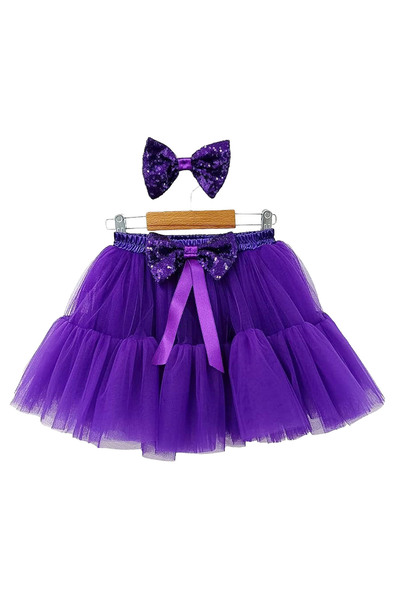 Gala Kostüm Κοριτσίστικη φούστα Tutu Μωβ Χρώμα