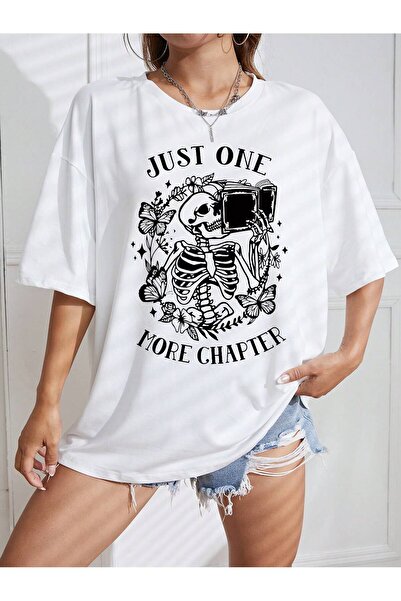 Jose Clothing Μπλουζάκι Unisex Λευκό με τύπωμα Οργανικό Βαμβάκι oversized