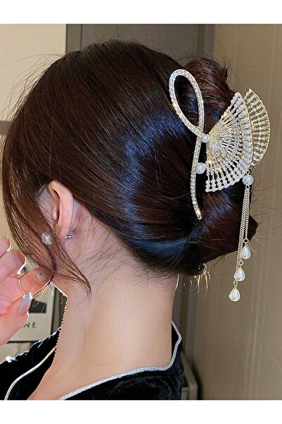 ella'nın çarşısı Butterfly Zircon Sa kamenčićima Pearl Model Metalna kopča sa...