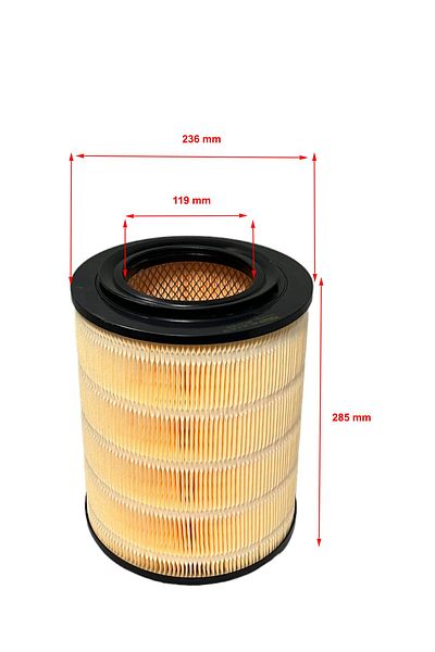 WUNDER Mitsubishi Canter Turbo Dragon (FE659, FE511, FE711, FE859) 1999-2010 Air Filter
