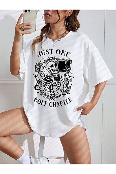 Jose Clothing Μπλουζάκι Unisex Λευκό με τύπωμα Οργανικό Βαμβάκι oversized