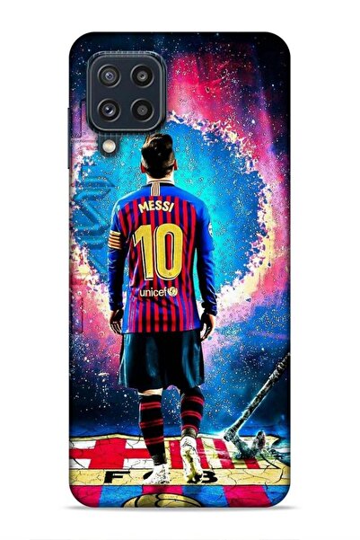 Lopard Case for Samsung Galaxy M32 Niss Footballers 7 Messi 10 Patterned