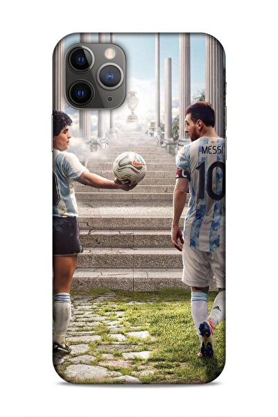 Lopard Apple iPhone 11 Pro Max Zore Footballers 24 Maradona Messi Shock Absorbing Case