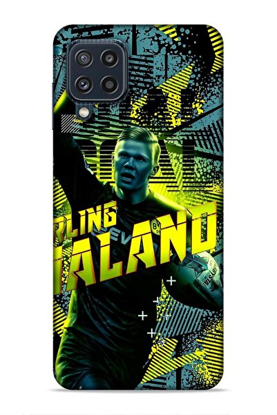 Lopard Samsung Galaxy M32 Panel Footballers 28 Haland Non-Marking Case