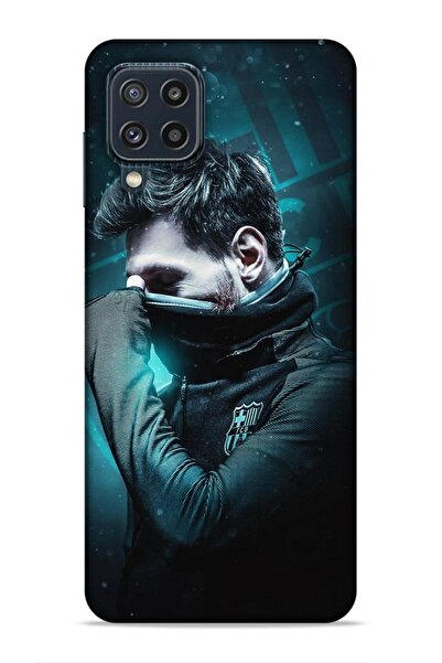 Lopard Case Cover for Samsung Galaxy M32 Nitro Footballers 13 Cool Messi Green
