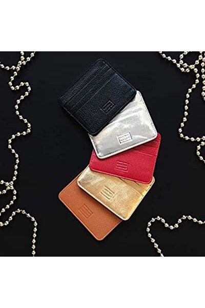 Leather Paper Δερμάτινη & Χάρτινη Μαύρη Δερμάτινη Θήκη Πιστωτικής Κάρτας