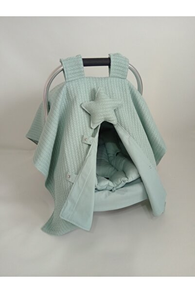 Wenaris Çift Taraflı Puset Örtüsü, Puset Minderi, Puset Çarşafı, 3 Parça