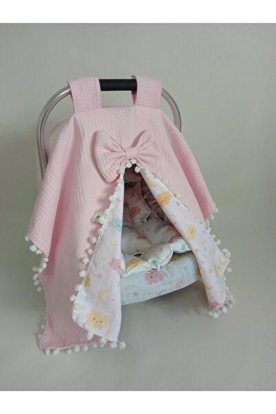 Wenaris Çift Taraflı Puset Örtüsü, Puset Minderi, Puset Çarşafı, 3 Parça