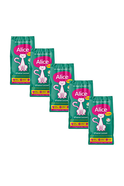 Alice Snob Premium Yetişkin Kedi Maması 5x1kg