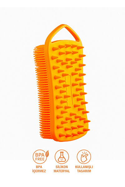 nascita Silikon Vücut Masaj Ve Temizleme Fırçası - 08