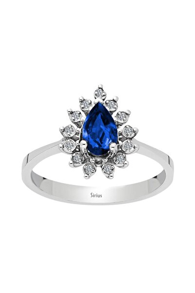 Sirius Pırlanta Pırlanta Ve Safir Taşlı Chiara Yüzük