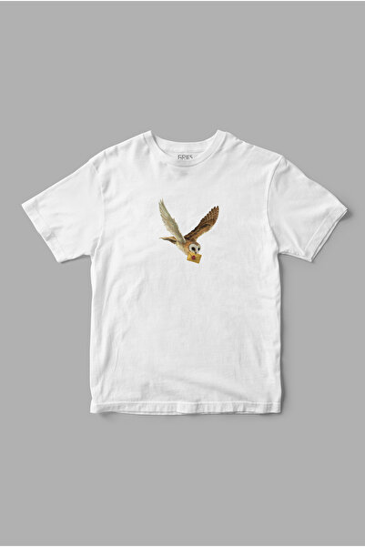 Gries Tricou cu imprimeu „Hedwig” Harry Potter
