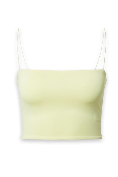 MAMAYAGA Γυναικεία κομψή μπλούζα Croptop με λουράκι