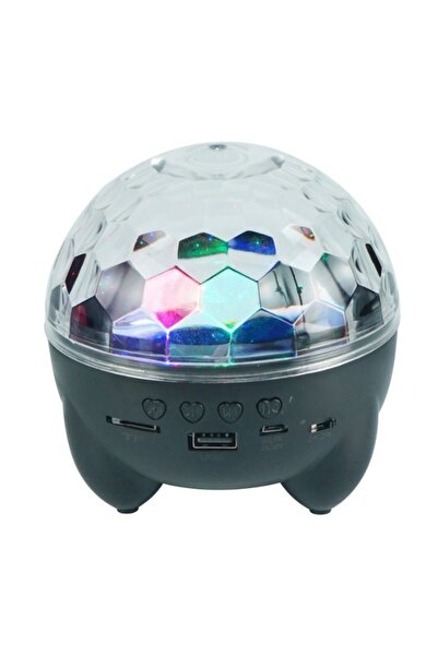nextbuy Mini Star Master Şarjlı Hoparlör Rgb Led Disko Ses Topu Projeksiyon Yıldızlı Masa Ve Gece Lambası