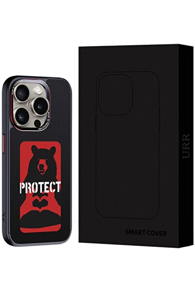 m.tk moveteck İphone 15 Pro Max Kılıf Akıllı NFC Ekran Özellikli Kişileştirilebilir Yansıtılabilir Smart Cover