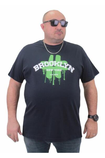 Starbattal Tricou pentru bărbați, mărime mare, cu decolteu, Brooklyn 23175 AL...
