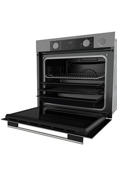 Ferre Xe64cpr Steamart&fryart Serisi Buharlı Pişirme Gri Ankastre Fırın (0+10 Konum)