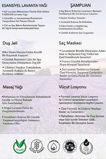 Farmasi Lavanta Serisi Set