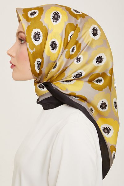 Armine ΜΕΤΑΞΩΤΟ Φουλάρι ARMIN 9106D (S)