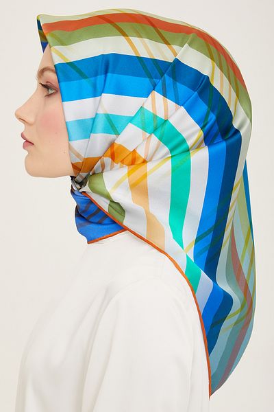 Armine Armine Silk Scarf 9107D - Small Size (S)