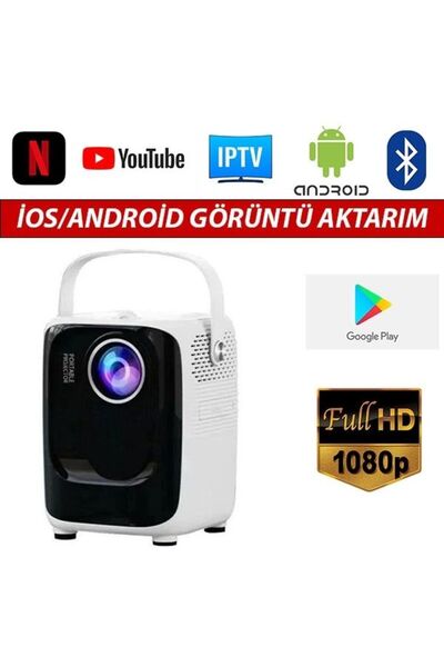 Sarftech UMİOO A007 İos/Android/W indows/T vbox Uyumlu 4K FULL HD 1080P Çözün...