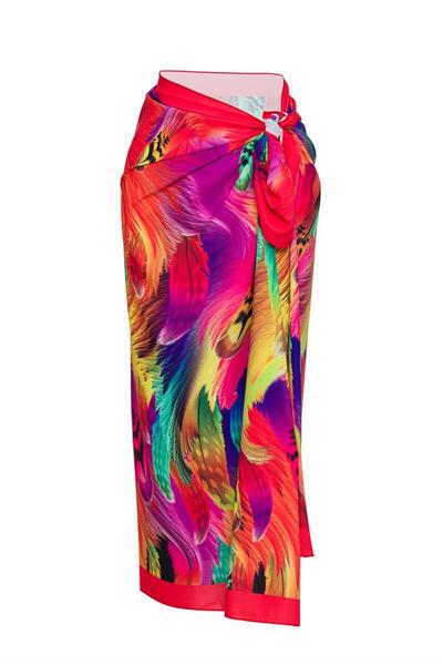 SAILOR moda Hawaiian Pareo Does Not Reveal Silky Underwear