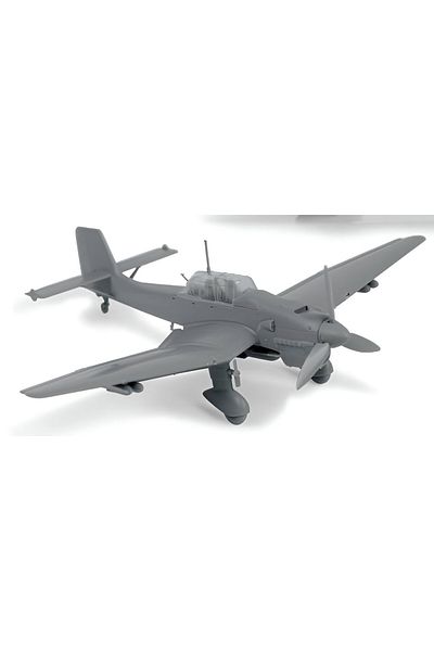 Zvezda 1/72 Junkers JU-87B2 Plastic Aircraft Model Kit, Disassembled Hobby Set