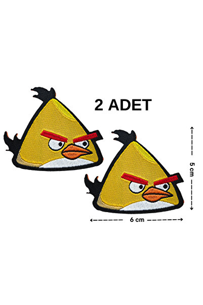 Megas Etiket Ütü ile Yapışan ". Chuck" Sarı Karakter Dokuma Arma/Yama