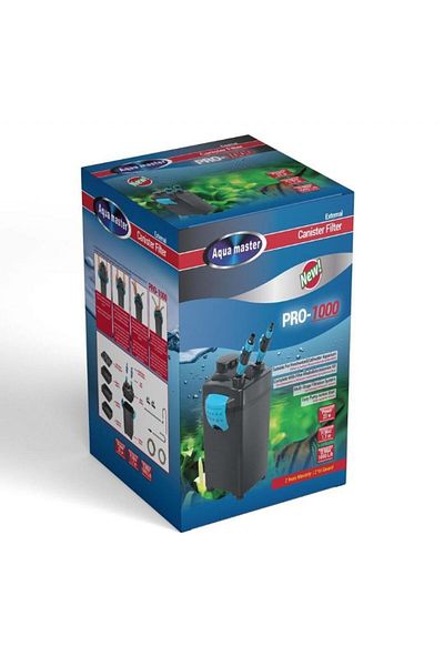 AquaHome Aqua Master Pro-1000 External Filter 3 Baskets 1000L/H