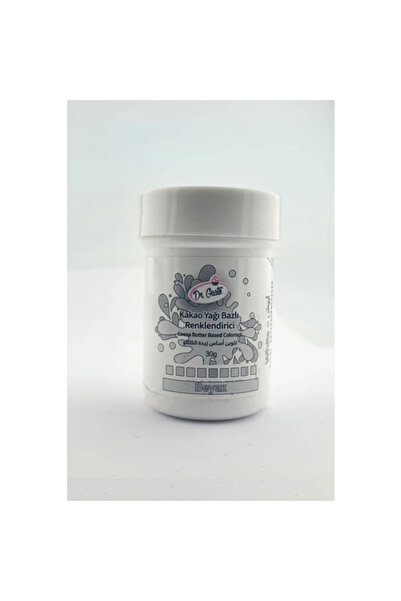Dr. Gusto ÇİKOLATA BOYASI BEYAZ (30 GR)