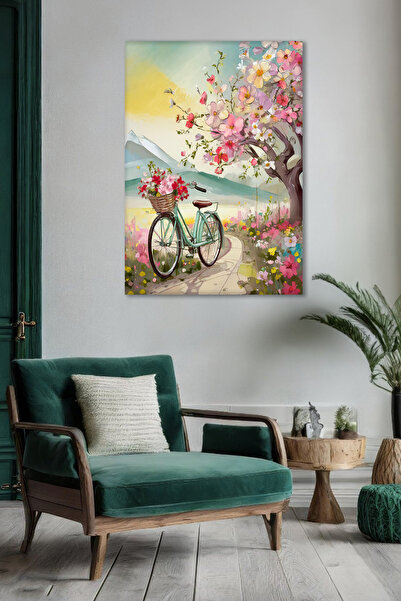 DECORIO HOME Modern Çiçekli Kanvas Tablo - Duvar Tablosu - Canvas Tablo Duvar...