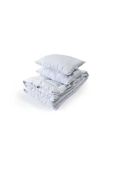 Dreamrite Home Cottonel Soft Cotton Satin Pillow-Quilt Set Battal 220x240 Cm