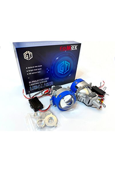 FEMEX P70 Bi-Led Projektör Far İçi Led Mercek 3,0 Inc High Power Kısa Uzun Birlikte