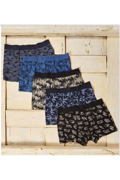 BERRAK İÇ GİYİM Συσκευασία 5 ανδρικών μπόξερ Berrak 4480