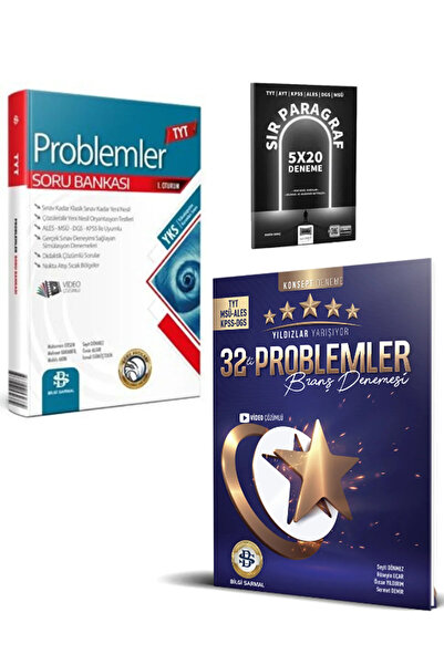 Bilgi Sarmal Yayınları Bilgi Sarmal 2026 TYT Problemler Soru Bankası ve MSÜ A...