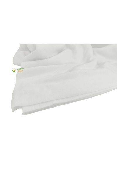 ecottonworks White Color Fleece Sofa Cover 180 cm x 200 cm